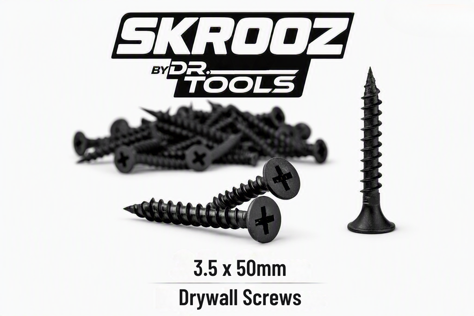 DRYWALL SCREW FINE THREAD 3.5 x 50mm ~ 200pcs    