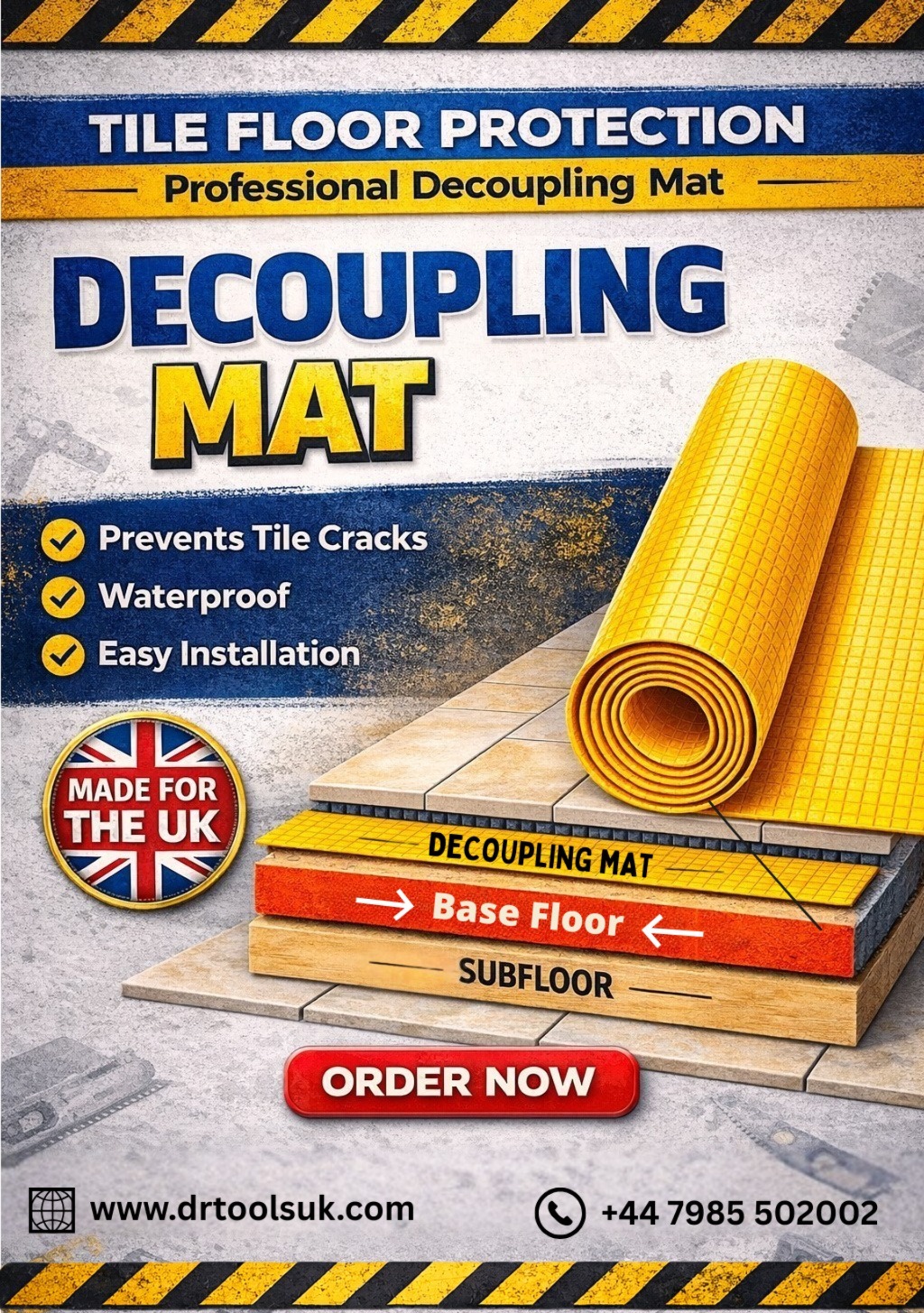 DECOUPLING MATT 30M ROLL 